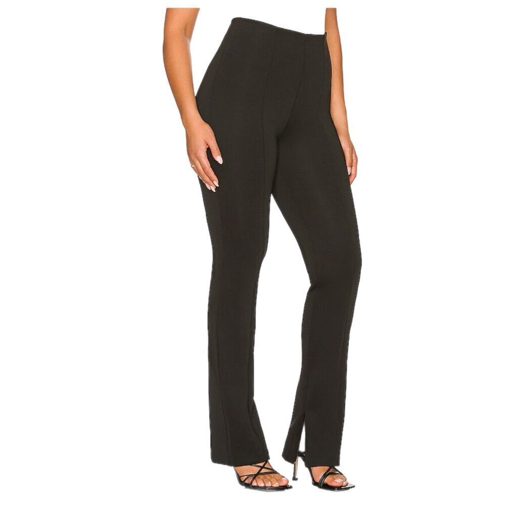 Good American Good Waist Flare Scuba Pants Plus Size 6 US 3XL Stretch Slimming
